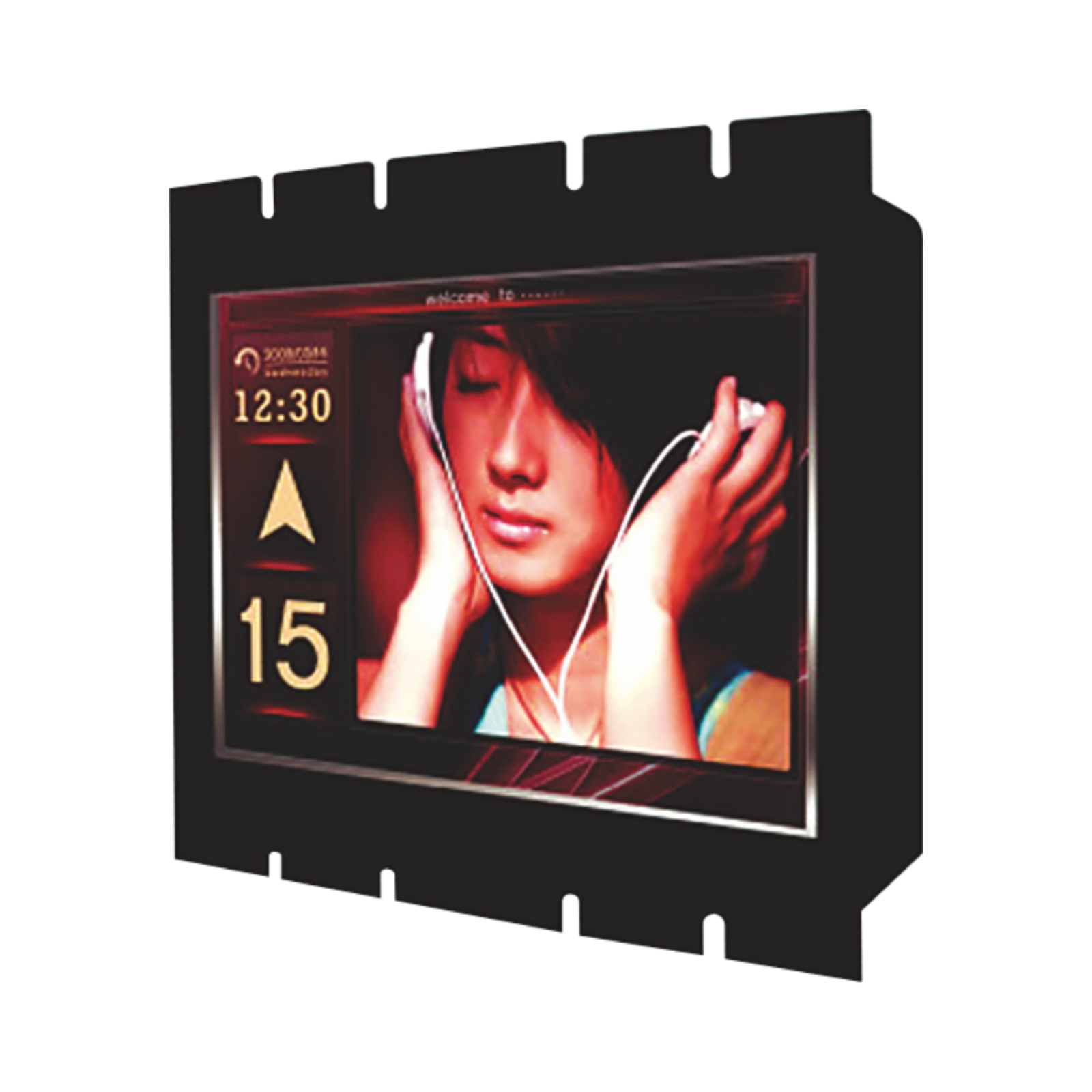 Smart Elevator LCD Display Panels – Customizable for Office, Hotel & Mall