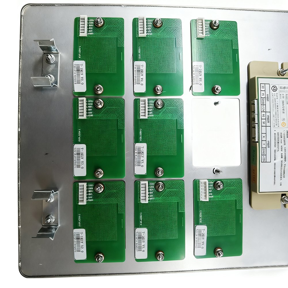 Glass control box